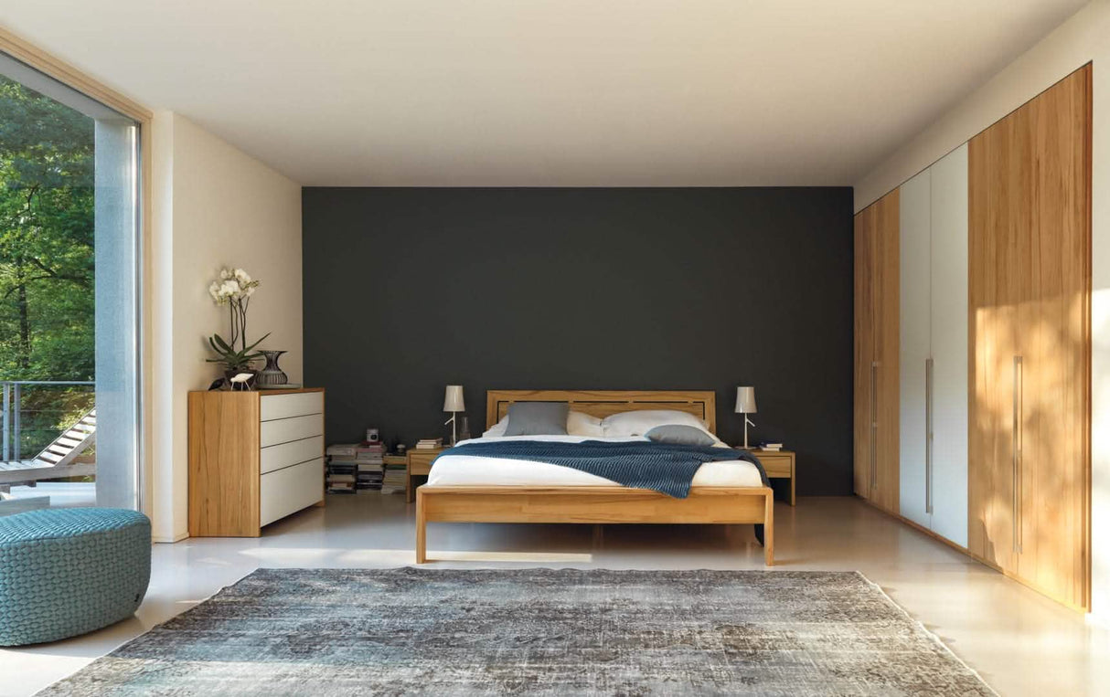 TEAM 7 lunetto bed. photo: TEAM 7 - Available in Canada at The Mattress & Sleep Co.