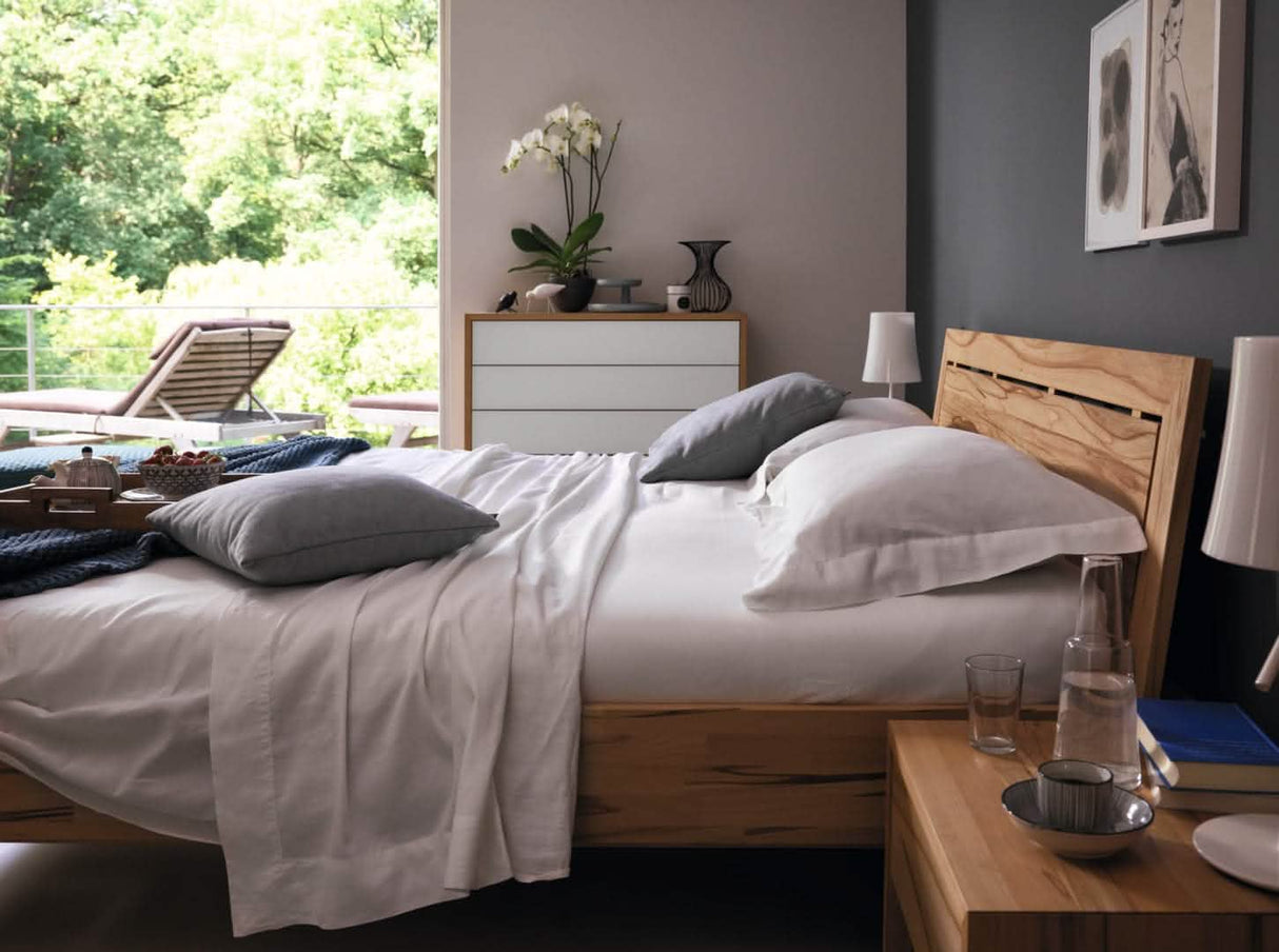 TEAM 7 lunetto bed. photo: TEAM 7 - Available in Canada at The Mattress & Sleep Co.