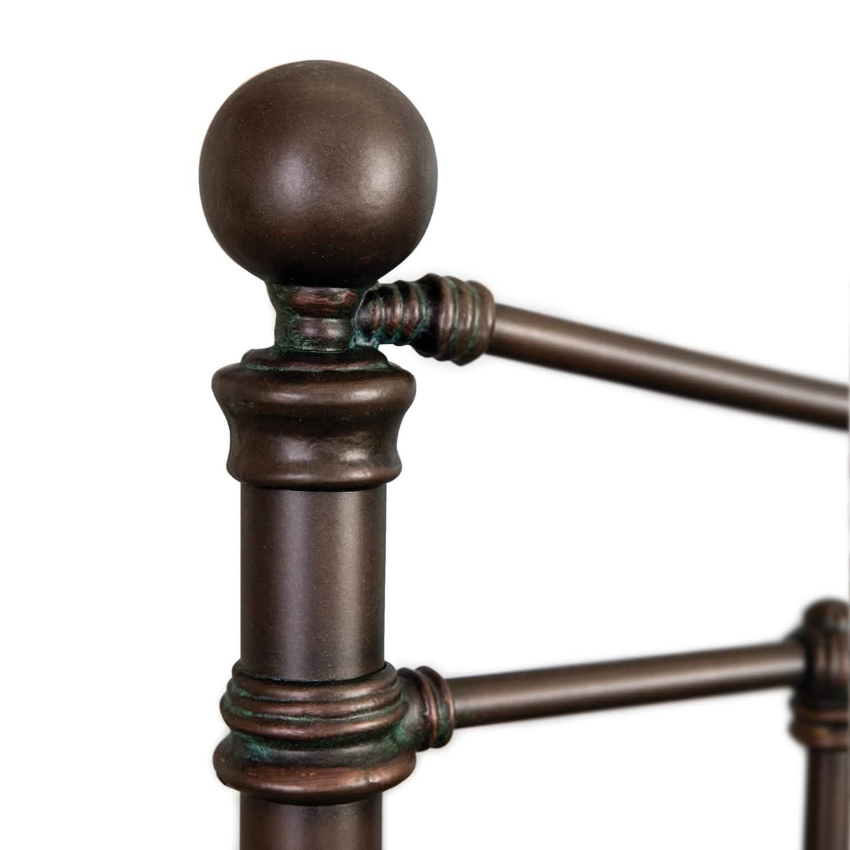 Quati Bed in Old Copper metal finish