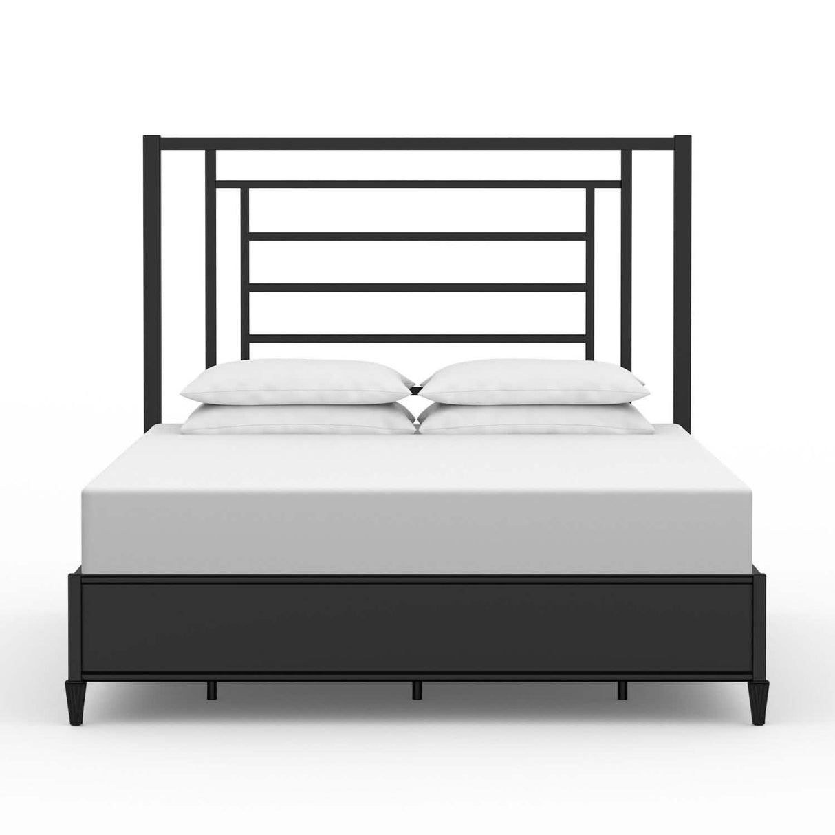 Sunset Bed in Matte Black