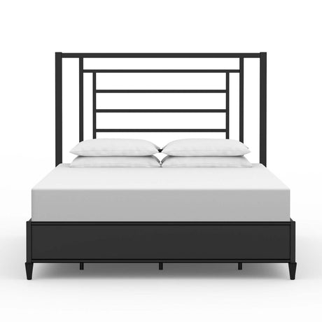 Sunset Bed in Matte Black