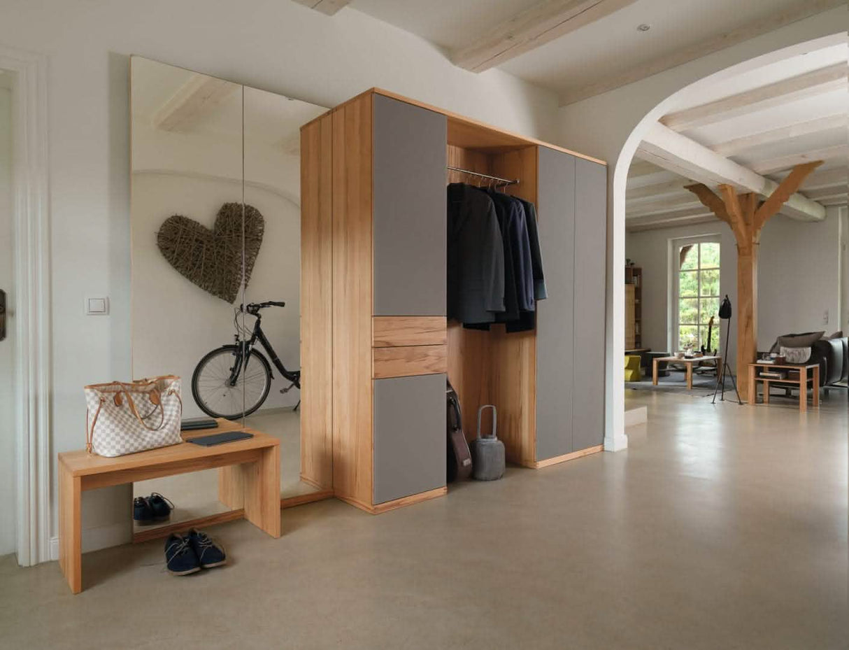 TEAM 7 cubus entry hall bench. photo: TEAM 7 - Available in Canada at The Mattress & Sleep Co.