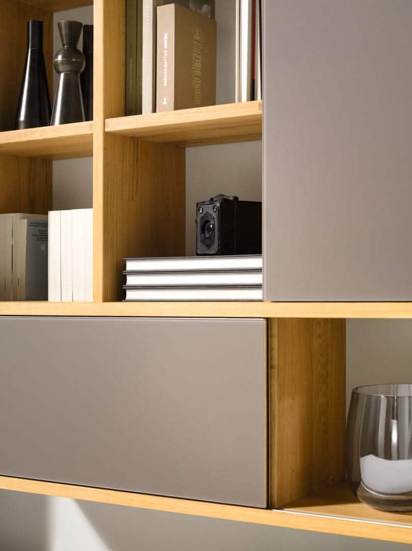 TEAM 7 cubus wall unit 99. photo: TEAM 7 - Available in Canada at The Mattress & Sleep Co.