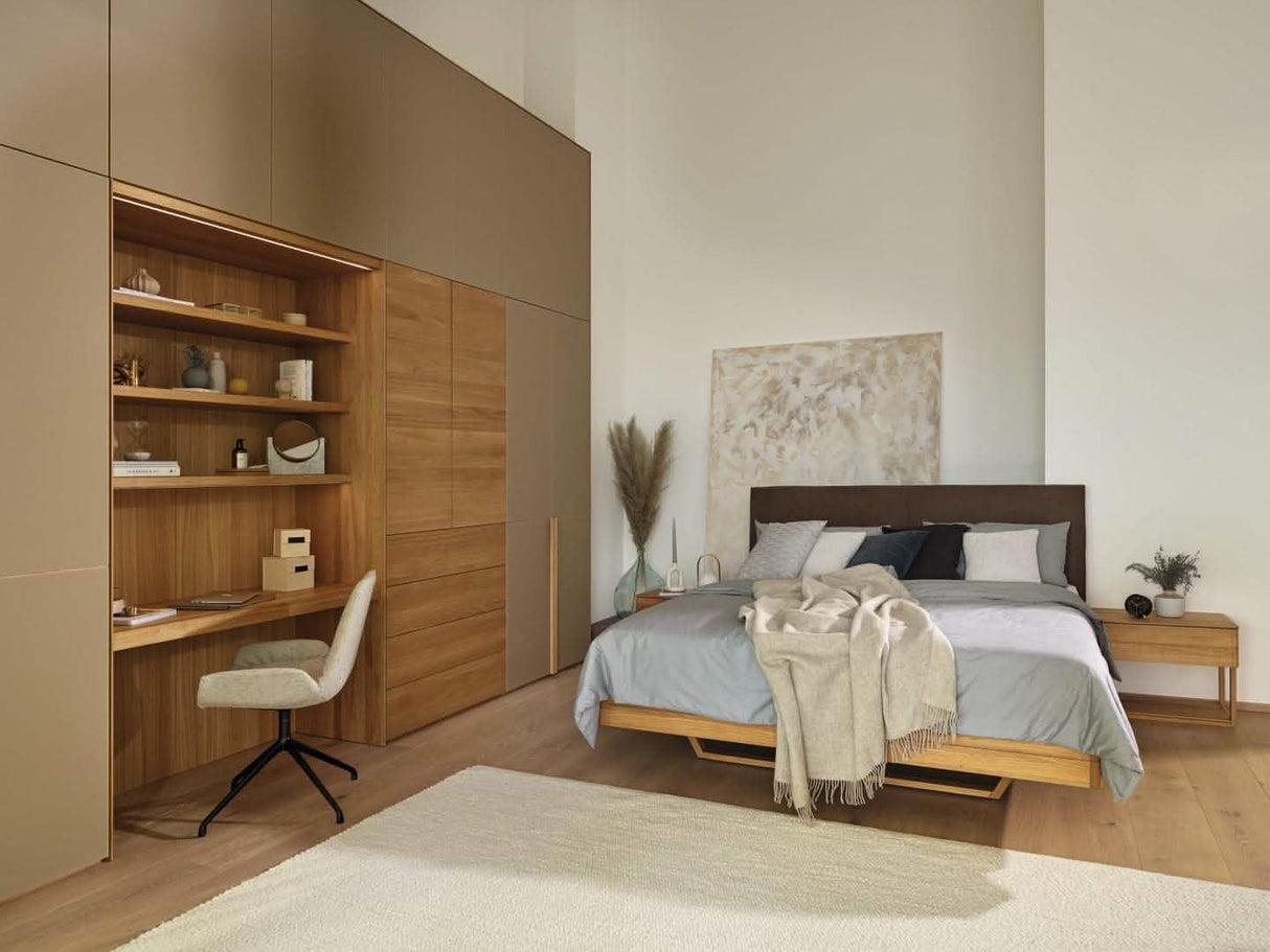 TEAM 7 float bed. photo: TEAM 7 - Available in Canada at The Mattress & Sleep Co.