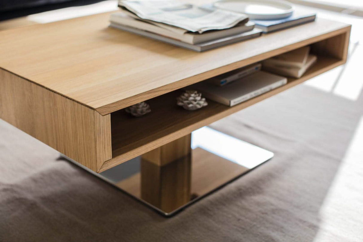 TEAM 7 lift coffee table. photo: TEAM 7 - Available in Canada at The Mattress & Sleep Co.
