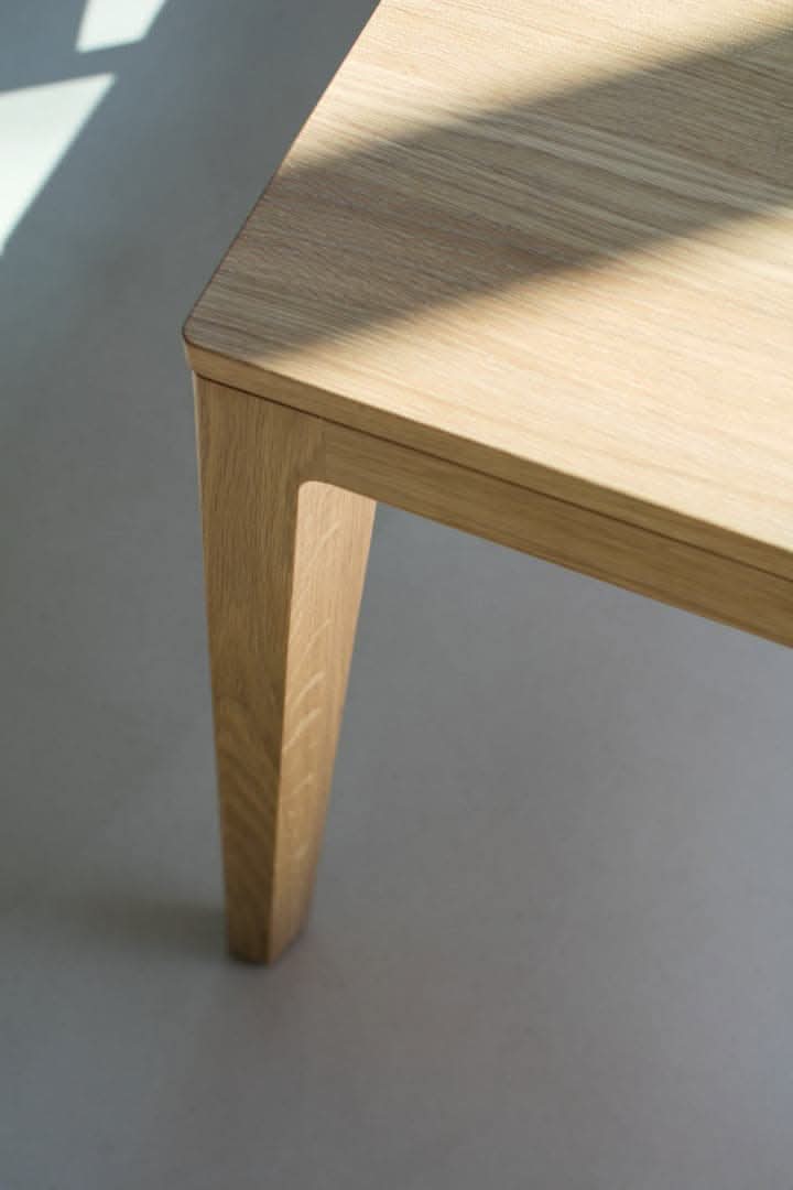 TEAM 7 mylon table. photo: TEAM 7 - Available in Canada form The Mattress & Sleep Co.