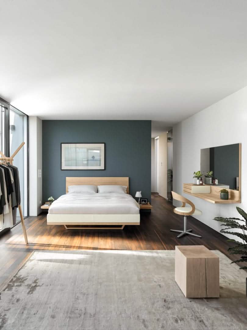 TEAM 7 riletto bed. photo: TEAM 7 - Available in Canada at The Mattress & Sleep Co.