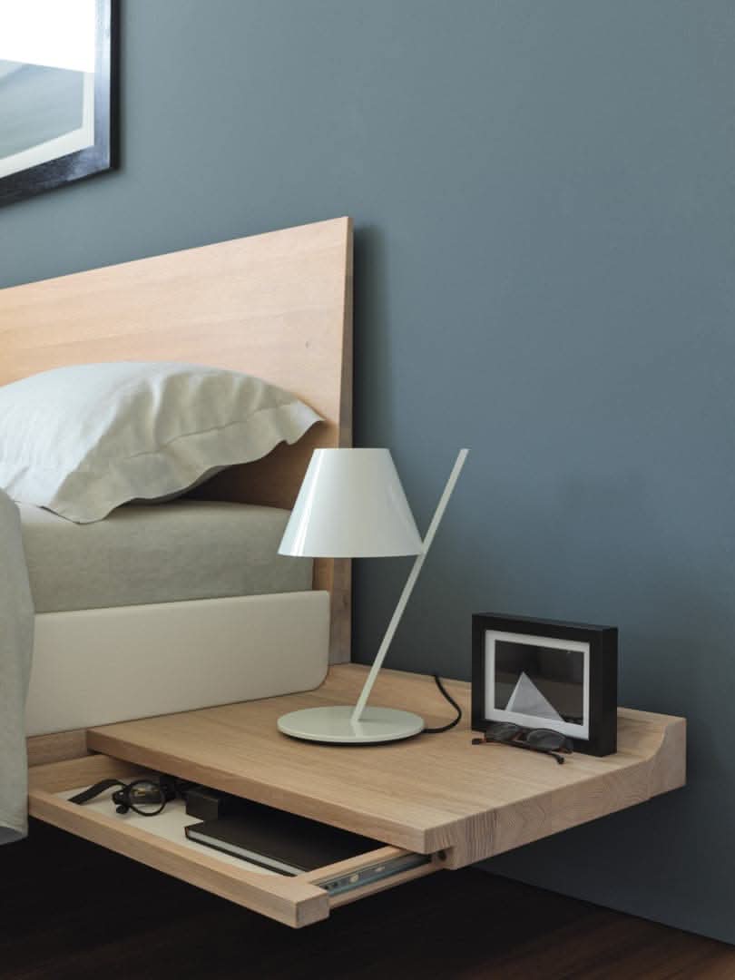 TEAM 7 riletto bed. photo: TEAM 7 - Available in Canada at The Mattress & Sleep Co.