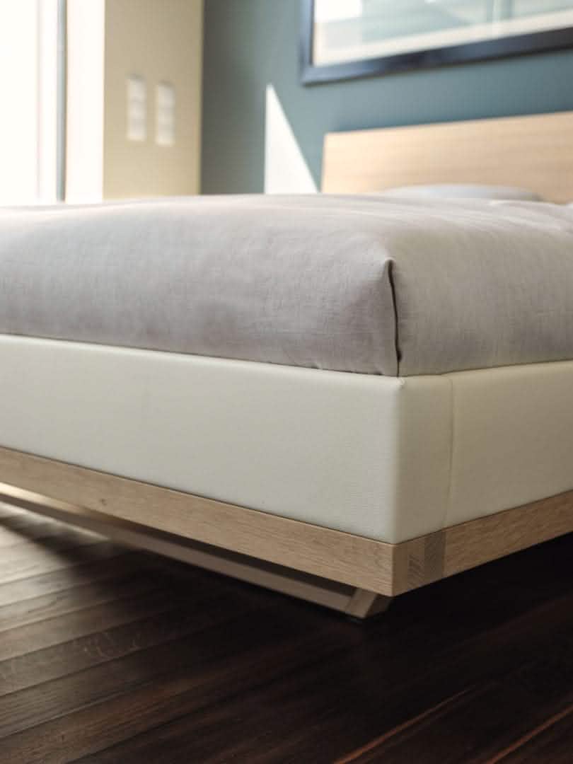 TEAM 7 riletto bed. photo: TEAM 7 - Available in Canada at The Mattress & Sleep Co.
