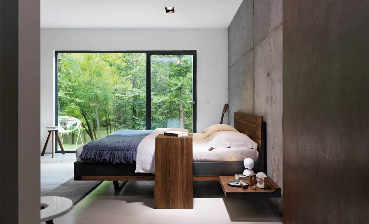 TEAM 7 riletto bed. photo: TEAM 7 - Available in Canada at The Mattress & Sleep Co.