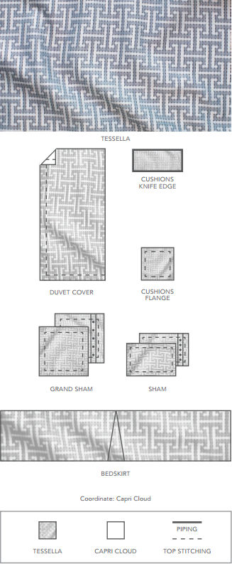 Tessella Duvet Cover