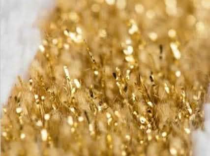 Karat Rug in 800 Gold (Lurex closeup)