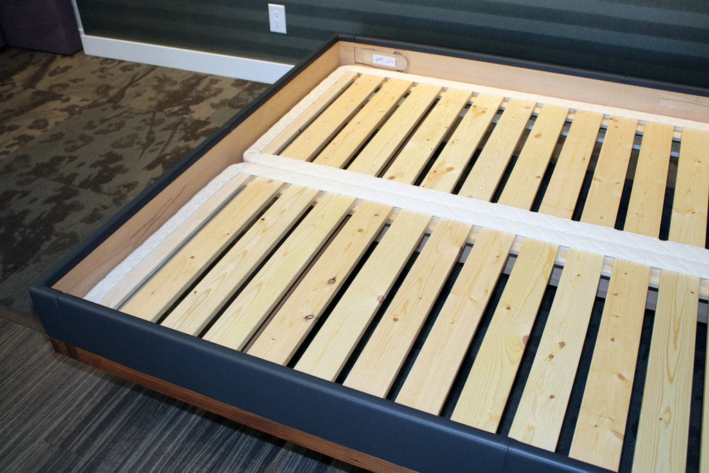 2 ½" slats installed in a TEAM 7 Riletto Bed