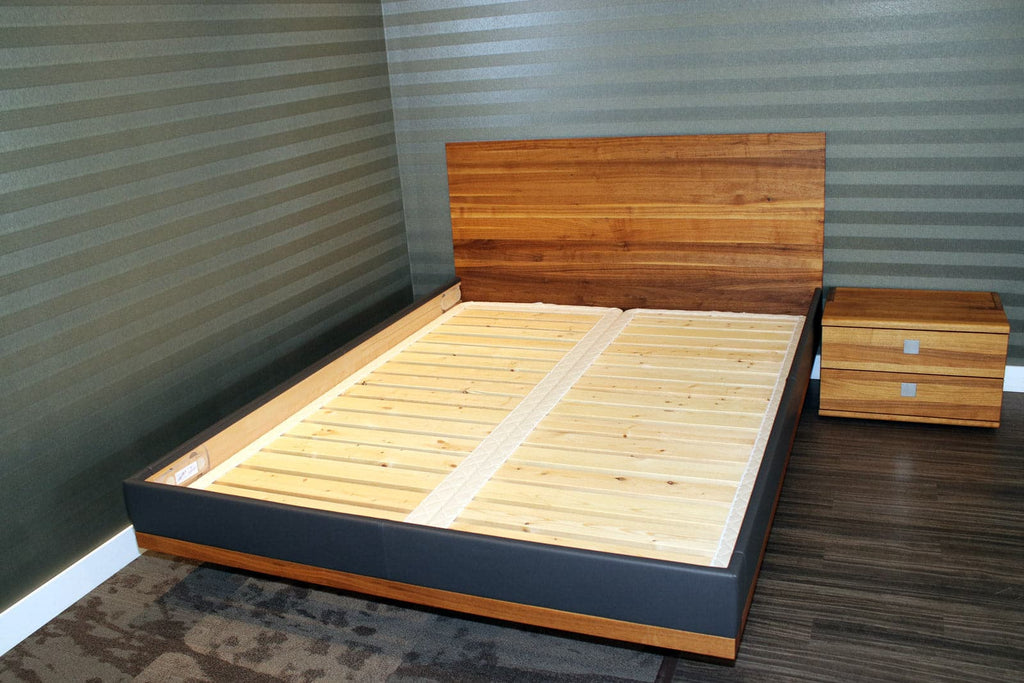 2 ½" slats installed in a TEAM 7 Riletto Bed