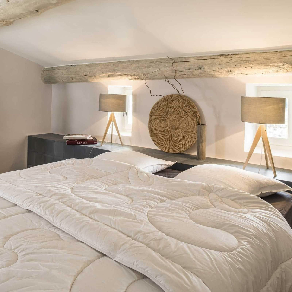 Camargue Wool Duvet in by Brun de Vian-Tiran of France @ TMASC in Canada