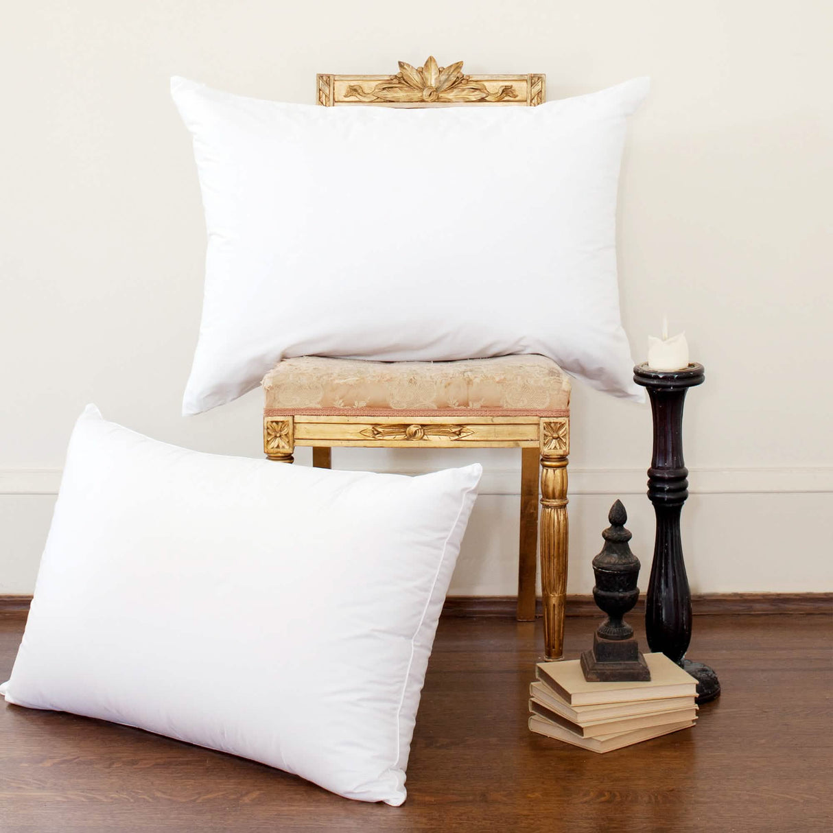 St Genève Embassy pillows are Made in Richmond, BC. They're machine washable and guaranteed hypoallergenic