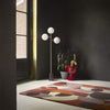 Decor Cosmo Red Pale Green