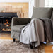 Patrizia Throw in Pebble