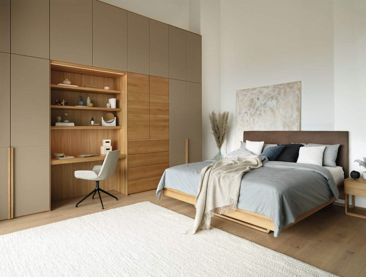 TEAM 7 float bed. photo: TEAM 7 - Available in Canada at The Mattress & Sleep Co.