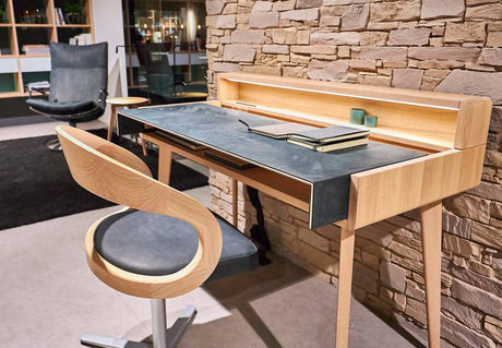 TEAM 7 sol writing desk. photo: TEAM 7 - Available in Canada at The Mattress & Sleep Co.