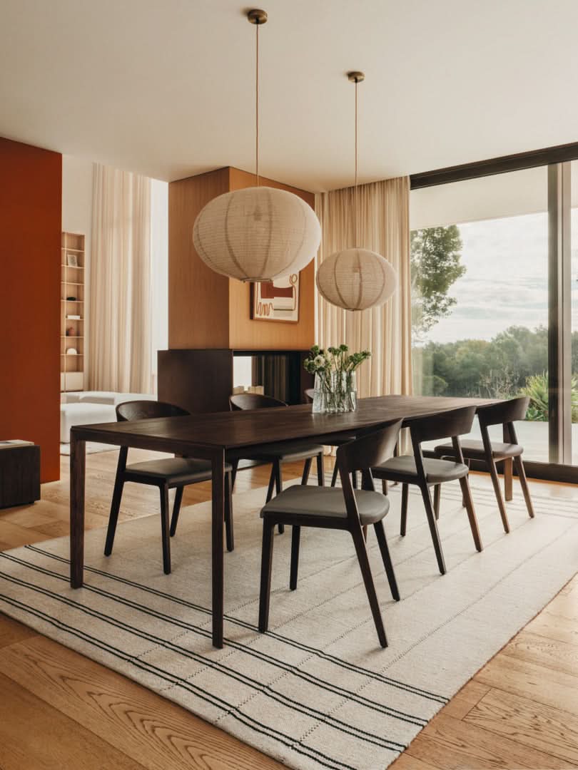 TEAM 7 tak table in smoked oak. photo: TEAM 7 - Available in Canada at The Mattress & Sleep Co.