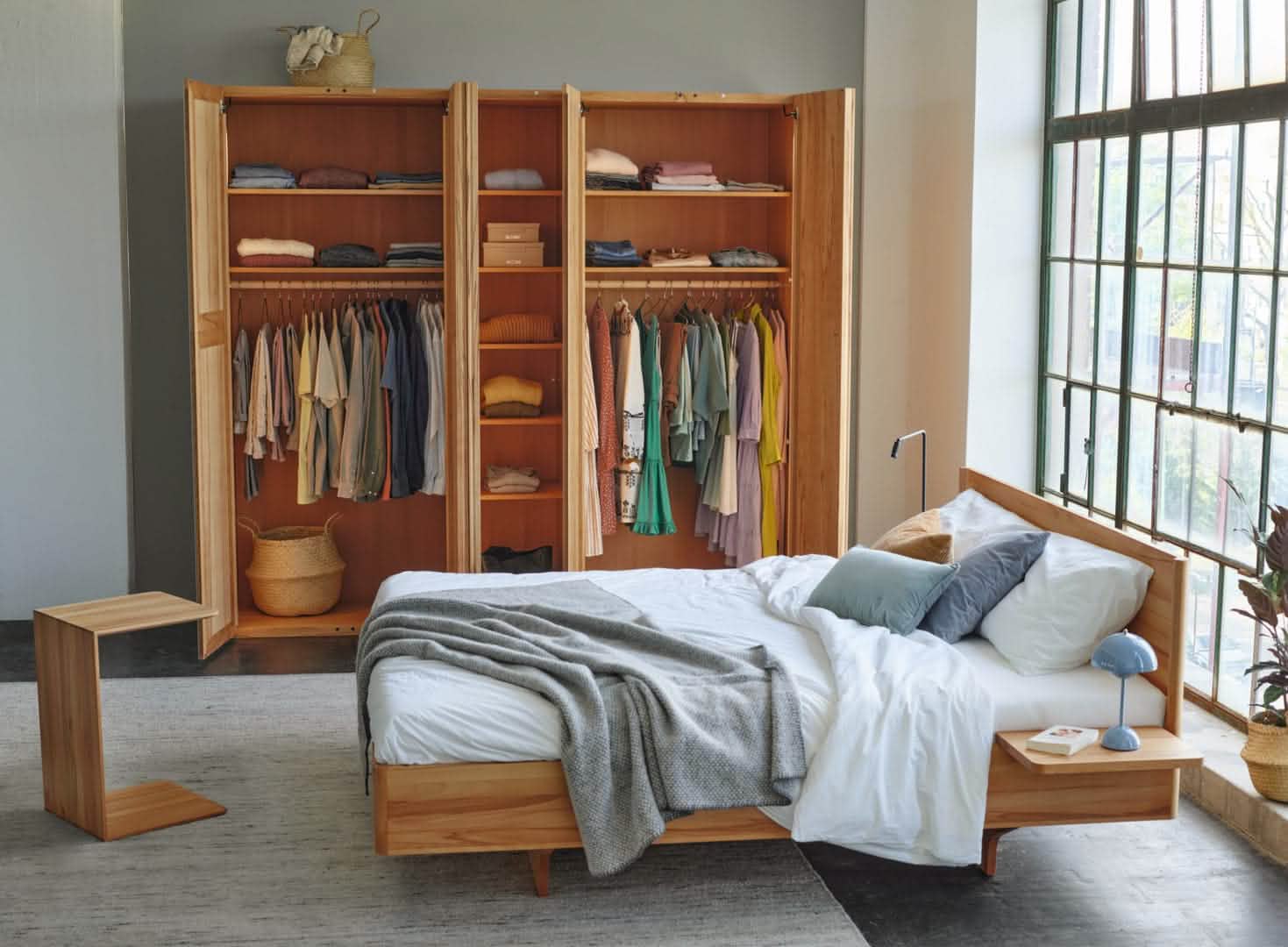 TEAM 7 times bed. photo: TEAM 7 - Available in Canada at The Mattress & Sleep Co.