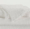 A&H Bees Towels in 100 White