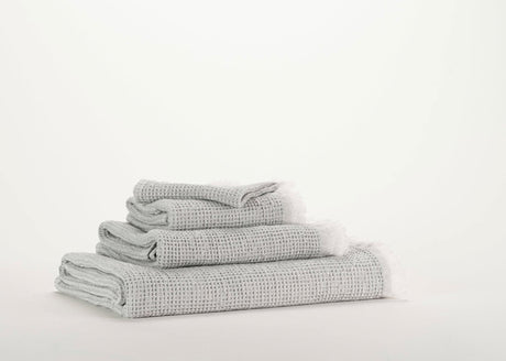 A&H Bees Towels in 992 Platinum