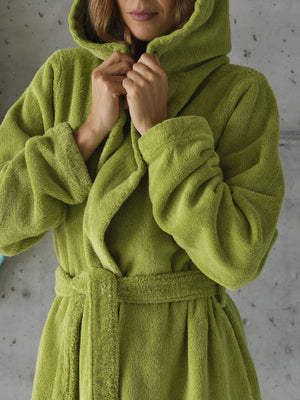 A&H Alex Robe in 165 Apple Green