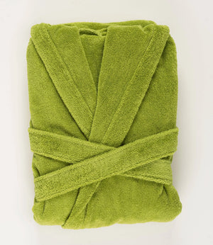 A&H Alex Robe in 165 Apple Green
