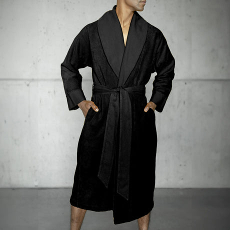 Abyss Amigo Robe in 990 Black