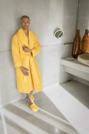 A&H Amigo Robe & Slippers in 870 Curcuma