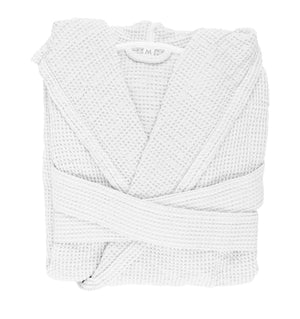 A&H Bees Robe in 100 White