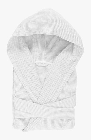 A&H Bees Robe in 100 White