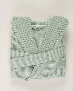 A&H Bees Robe in 210 Aqua