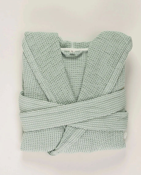 A&H Bees Robe in 210 Aqua