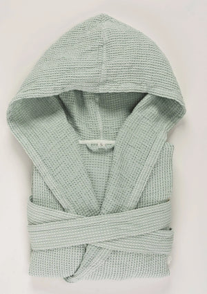 A&H Bees Robe in 210 Aqua