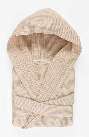 A&H Bees Robe in 770 Linen