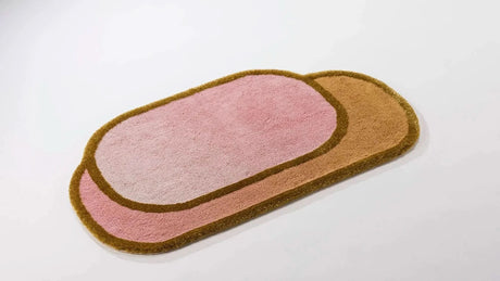 A&H Boudoir Bath Rug w/ non-slip backing. Complimentary colours include 515 Rosette, 518 Primrose, 610 Nude and 840 Gold