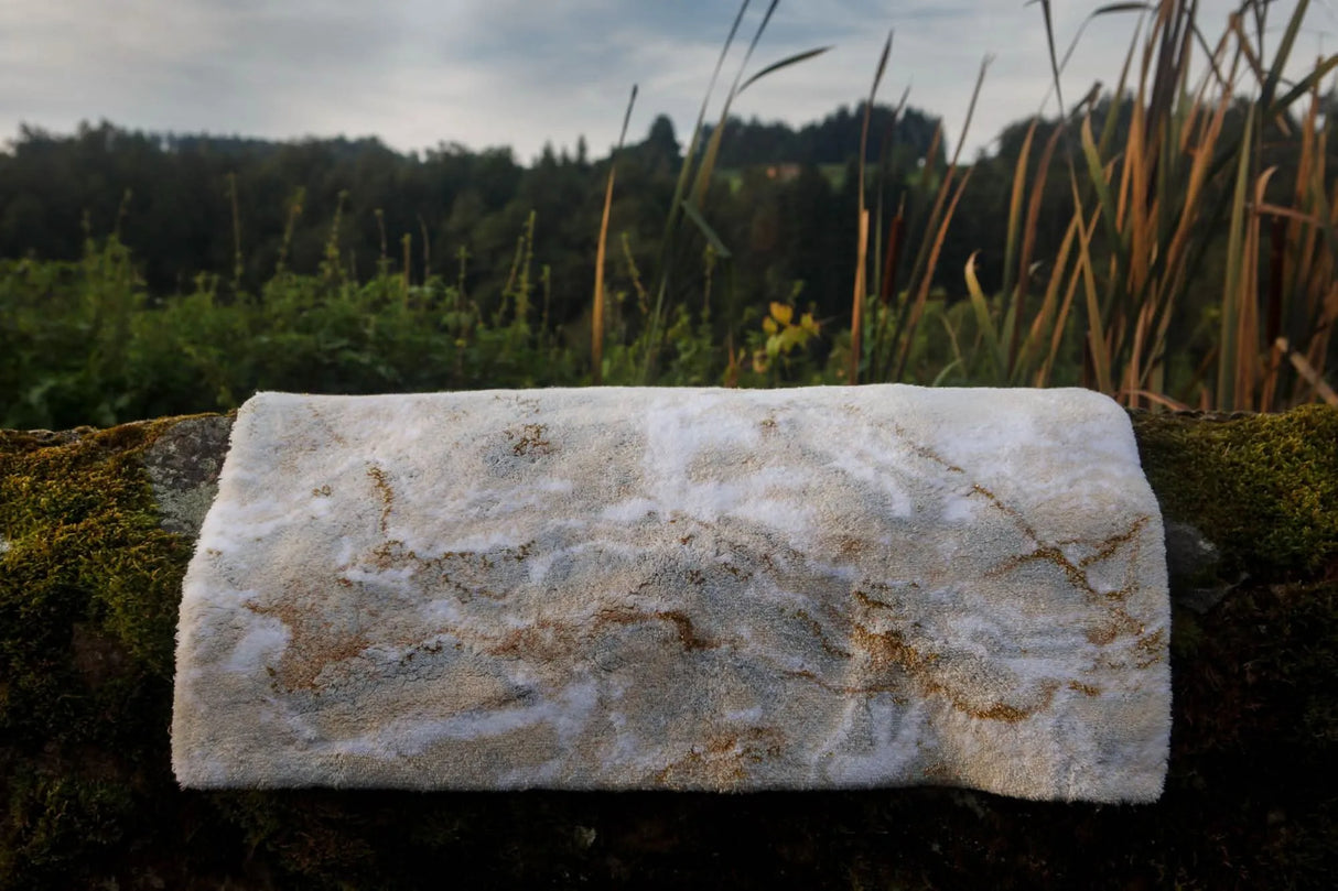 A&H Castello Bath Rug w/ non-slip backing. Available in 3 standard sizes