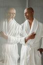 A&H Comfy Robe in 100 White - Quick Ship Colour. White is stocked in Canada in most sizes.