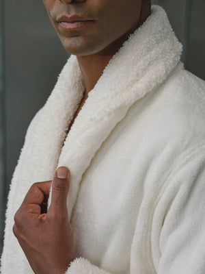 A&H Comfy Robe in 100 White - Quick Ship in this colour in most sizes