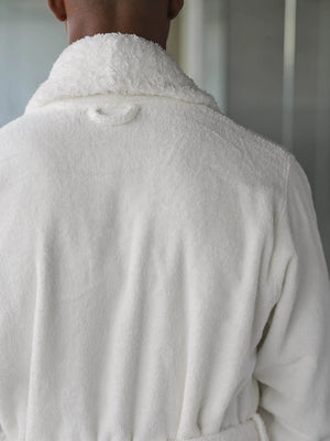 A&H Comfy Robe in 100 White - Quick Ship in this colour in most sizes