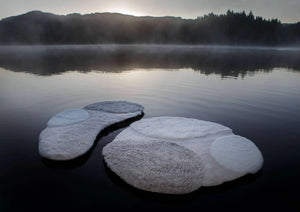 A&H Cordeira Bath Rugs feature white, ecru, ivory and linen tones and are available in two unique shapes and sizes