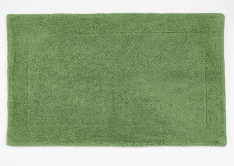 A&H Double Tub Mat - colour 205 Forest. 100% Giza Egyptian Cotton Extra-Long Staple