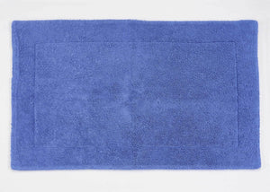 A&H Double Tub Mat - colour 304 Marina. 100% Giza Egyptian Cotton Extra-Long Staple