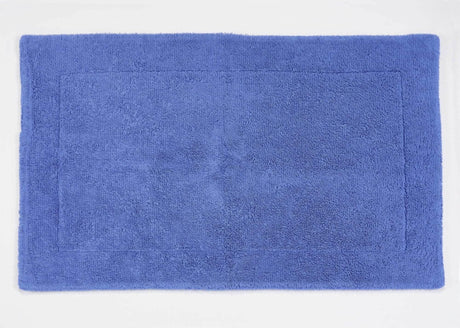 A&H Double Tub Mat - colour 304 Marina. 100% Giza Egyptian Cotton Extra-Long Staple