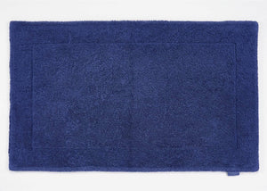 A&H Double Tub Mat - colour 332 Cadette Blue. 100% Giza Egyptian Cotton Extra-Long Staple
