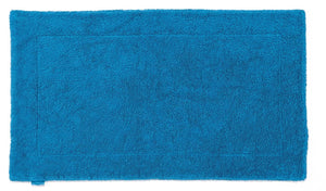 A&H Double Tub Mat - colour 336 Ocean. 100% Giza Egyptian Cotton Extra-Long Staple