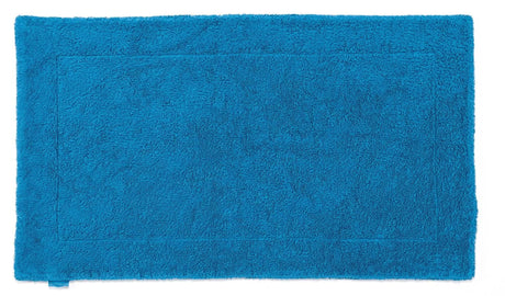 A&H Double Tub Mat - colour 336 Ocean. 100% Giza Egyptian Cotton Extra-Long Staple